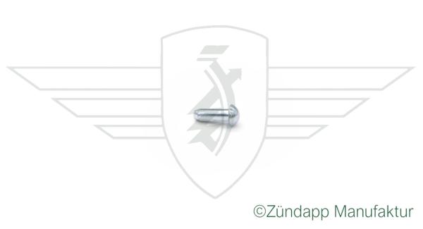 Round-head grooved pin 5x15